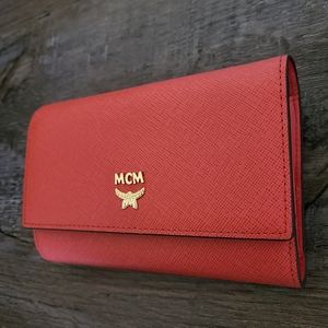 (NWOT) MCM Trifold Wallet